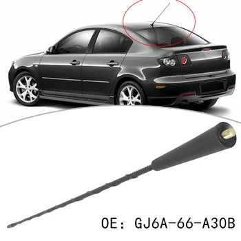 자동차 라디오 지붕 안테나 마스트 로드 GJ6A-66-A30B, 마즈다 6 2003, 마즈다 3 2004-2006 용, 자동 안테나 마스트 액세서리