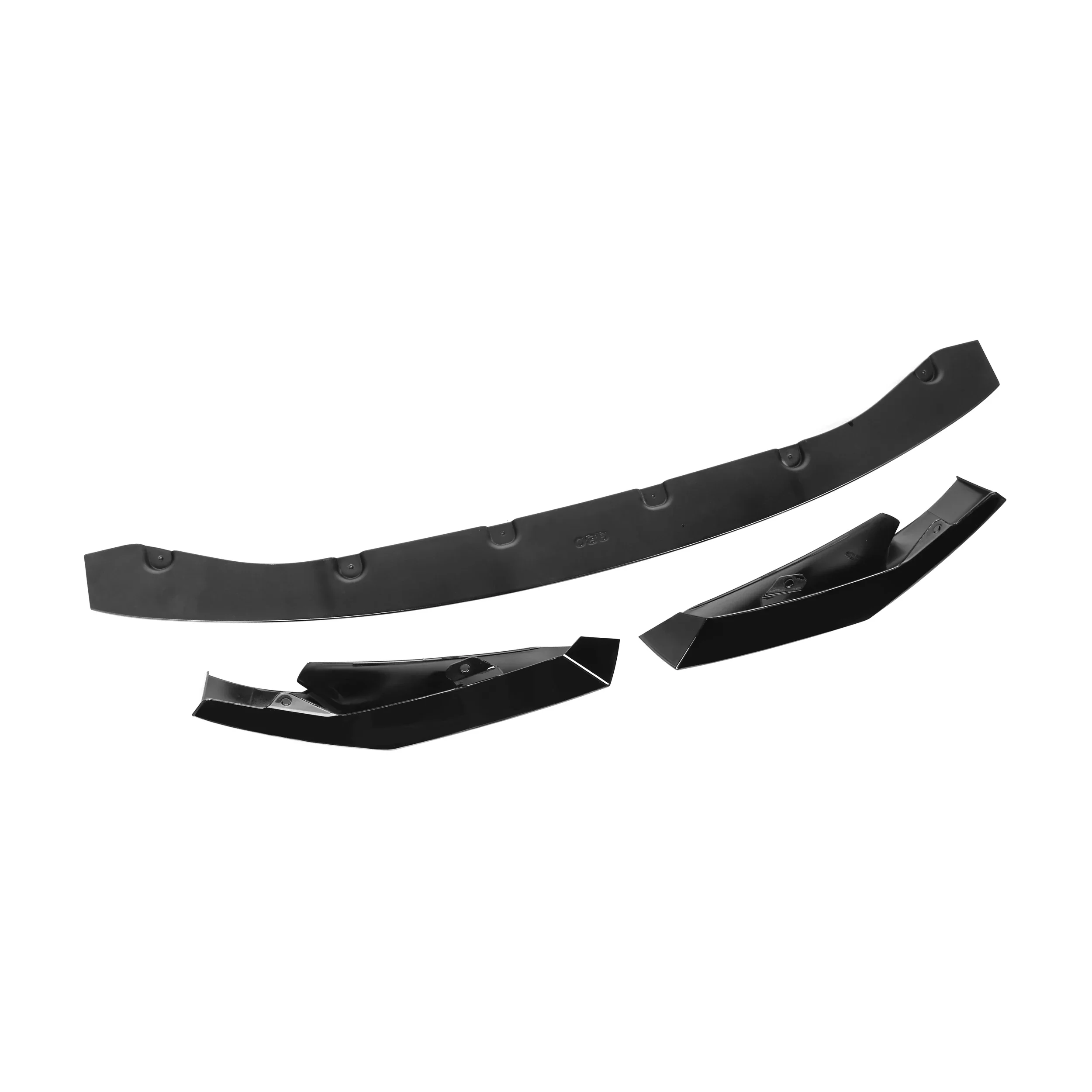 ABS 자동차 부품 MP 스타일 글로스 블랙 프론트 립 3PCS 프론트 범퍼 립 스플리터 (M3 G80 M4 G82 G83 2021+ 용)