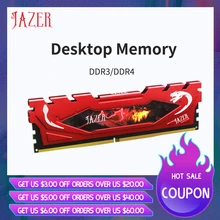 Jaser – mémoire de serveur d'ordinateur de bureau, modèle DDR4, capacité 2 go 4 go 8 go 16 go, fréquence d'horloge 3000/3200/2400/2666/1600/1866MHz, Ram, avec dissipateur de chaleur