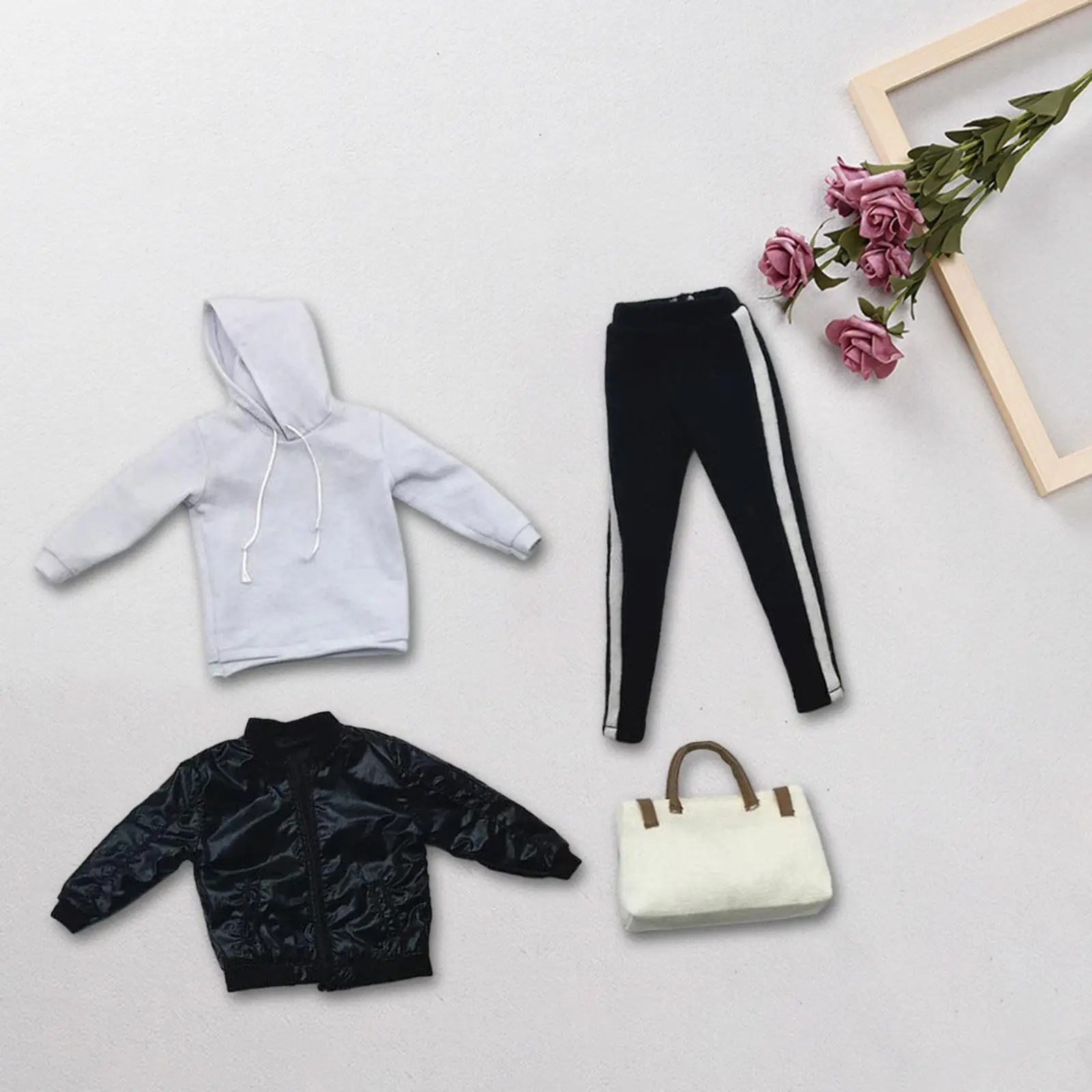 

Масштаб 1/6, Мужская фигурка, Одежда для куклы, миниатюрная одежда, Одежда для куклы с сумочкой, костюм для куклы 12 дюймов, фигурки, аксессуары для тела