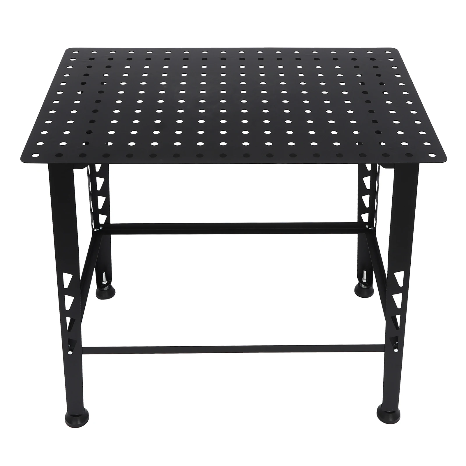 600lbs Welding Fabrication Table Workbench Desktop Universal Work Table with 4*Stop Bases, 2* F Clamps, 2* Quick Clamps