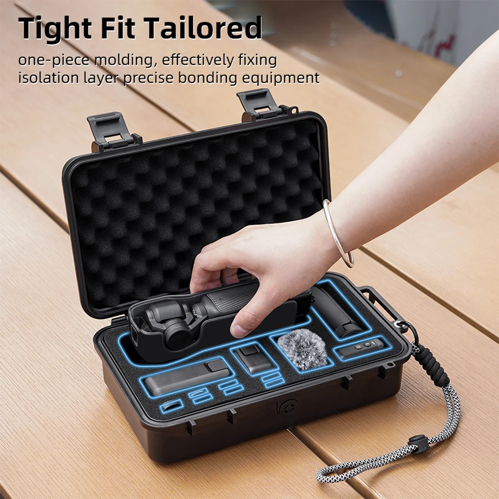 Hard Carrying Case For DJI Osmo Pocket 3 Storage Box Explosion Proof Protective Case Portable Waterproof Box Shell for Pocket 3