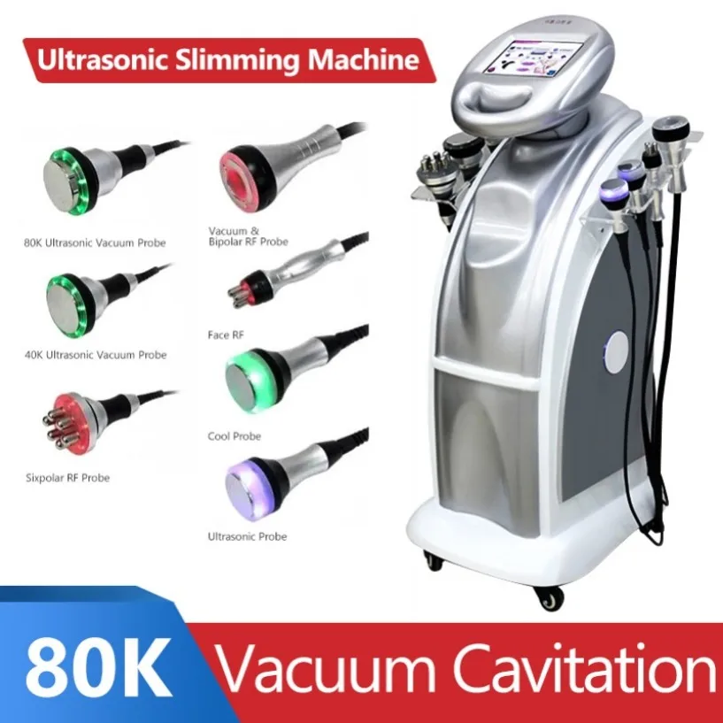 

Slimming Machine 80K Ultrasonic Cavitation Loss Weight Cellulite Removal Vacuum Body Slim Massage Vacuum Ing Beauty Equipment