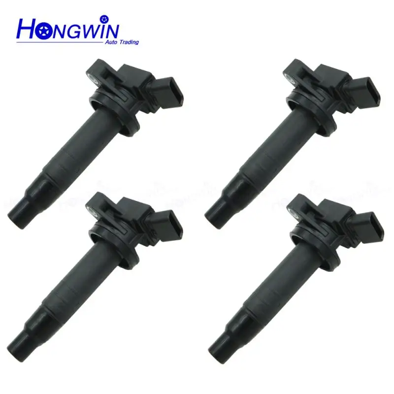 4pcs Ignition Coil for Toyota Corolla Celica Chevy Prizm Pontiac Vibe Matrix MR2 Spyder 1.8L UF247 / 9091902239 90919-02239 | Автомобили и