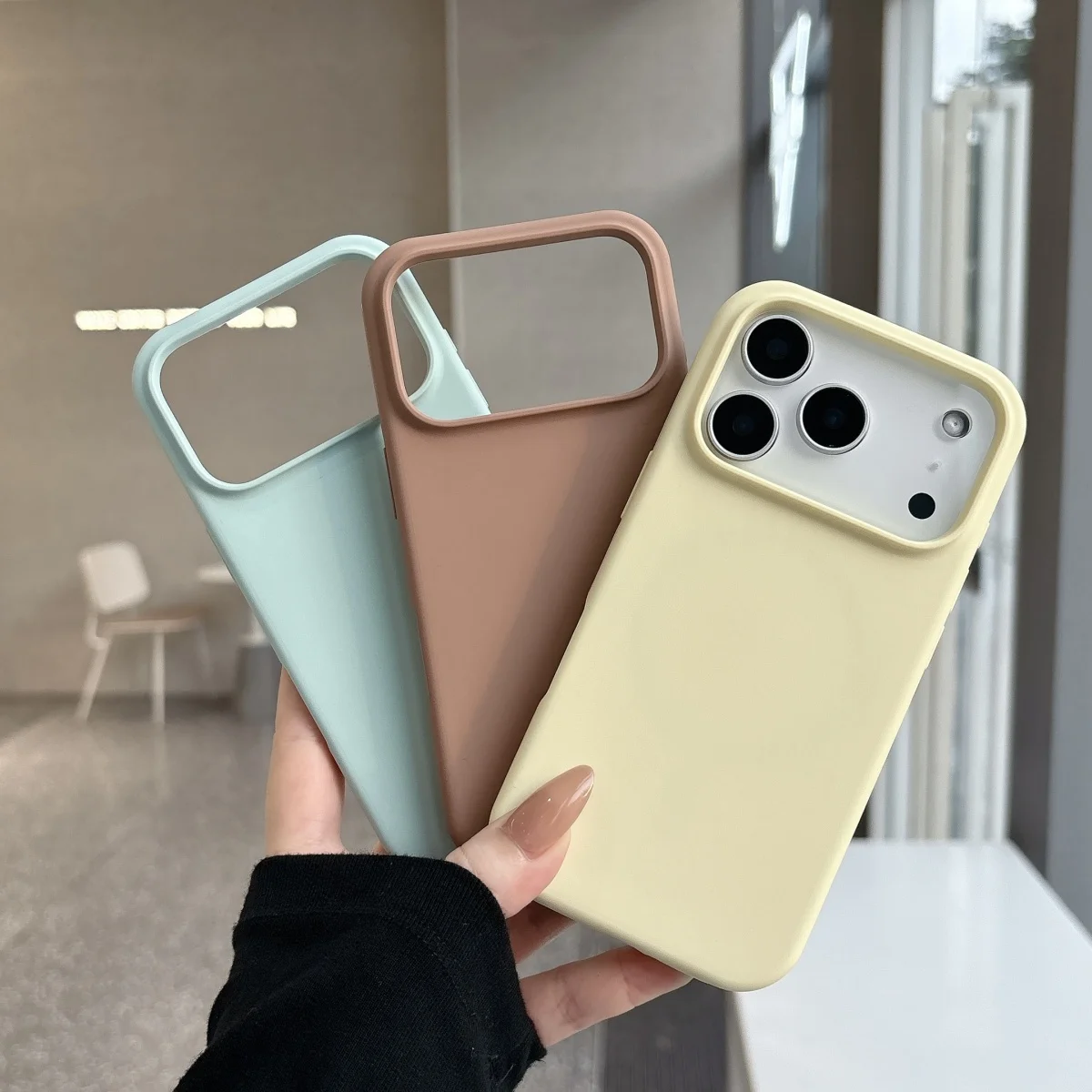 Official Liquid Silicone MagSafe Soft Phone Case with Magnetic Wireless Charging Cover