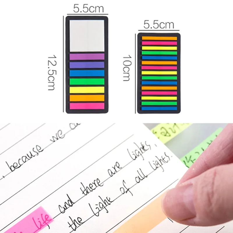 Office Stationery Supplies Reading Aid Self Adhesive 300 Sheets Memo ...