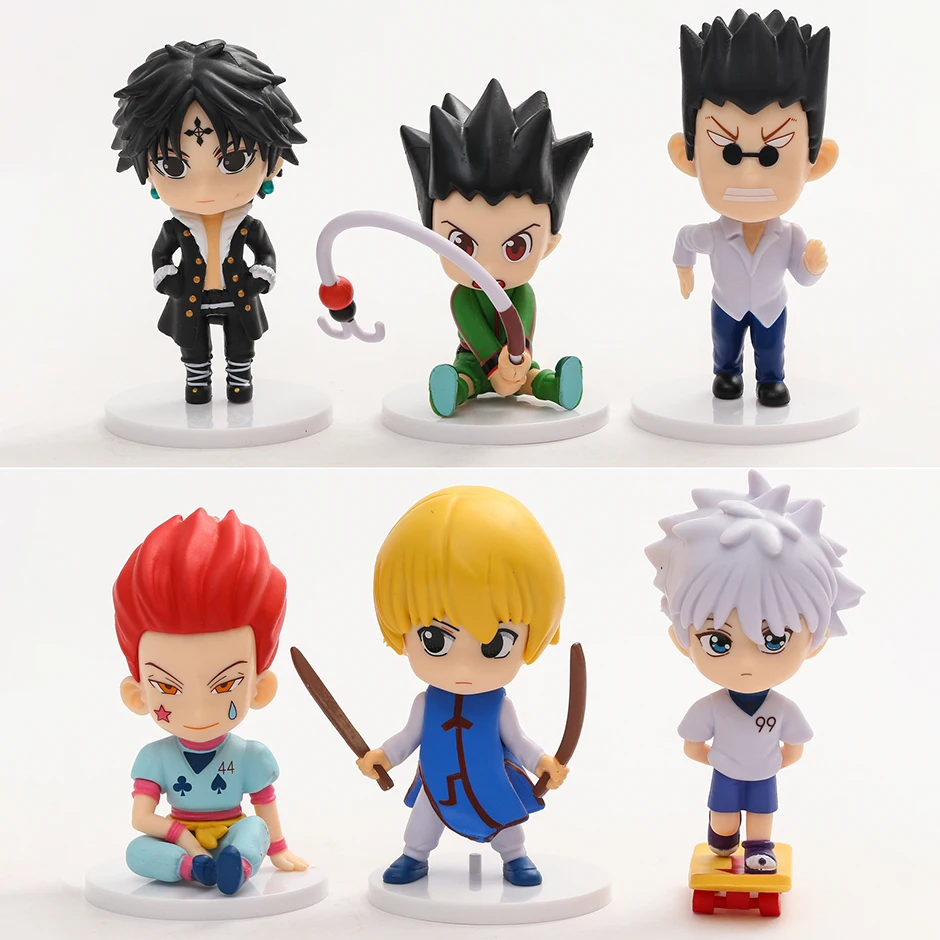 32cm Anime Hunter X Hunter Figure Gk Hisoka With Replacement Head Action  Figure Pvc Collection Statue Model Toys For Gifts