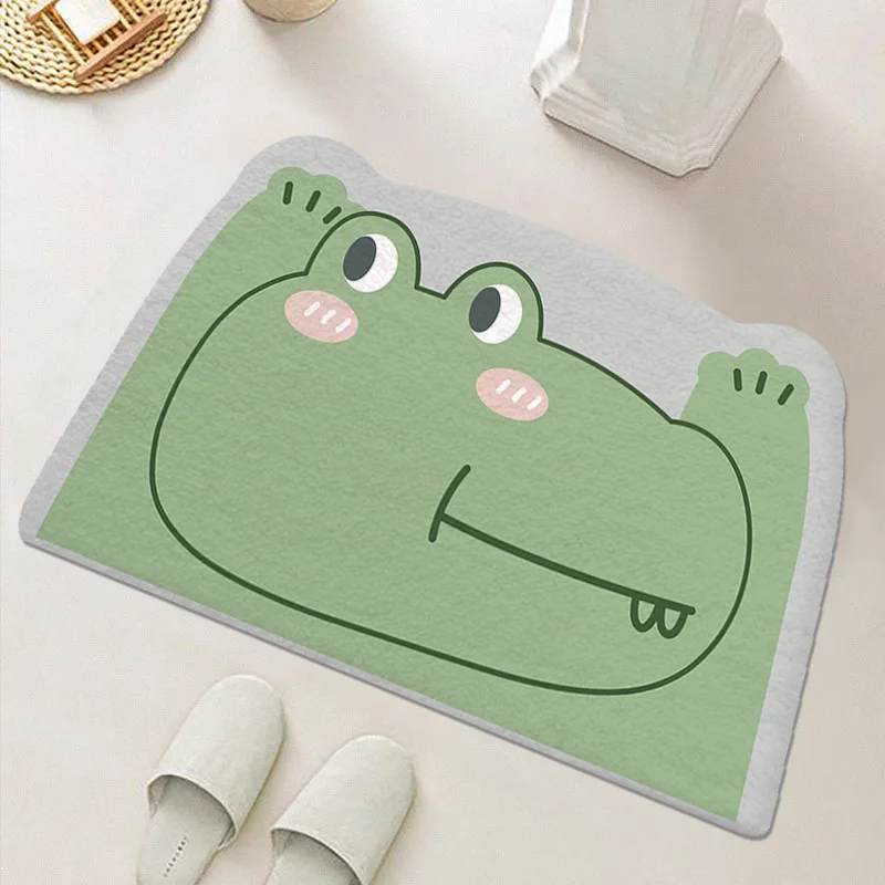 

Floor mat, water absorbing bathroom, toilet foot mat, anti slip bathroom, quick drying small carpet rug