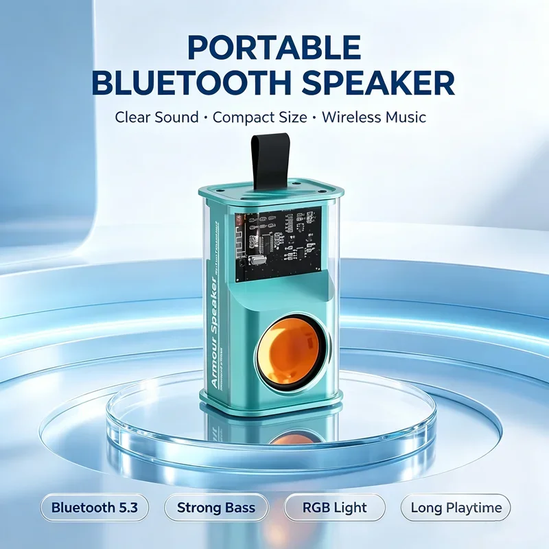 Compact Wireless Bluetooth Speaker - Enhanced Sound Experience
