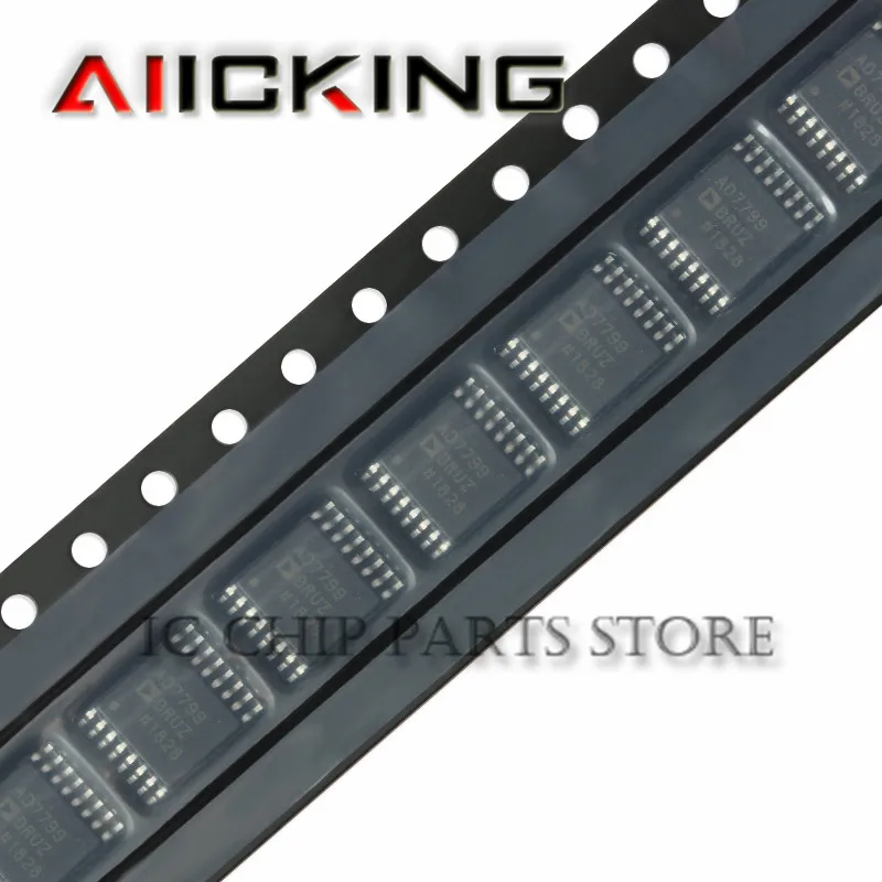 

AD7799BRUZ 3PCS/lots TSSOP16 Triple Channel Single ADC Delta-Sigma 470sps 24-bit Serial 16-Pin TSSOP Original IC Chip In stock