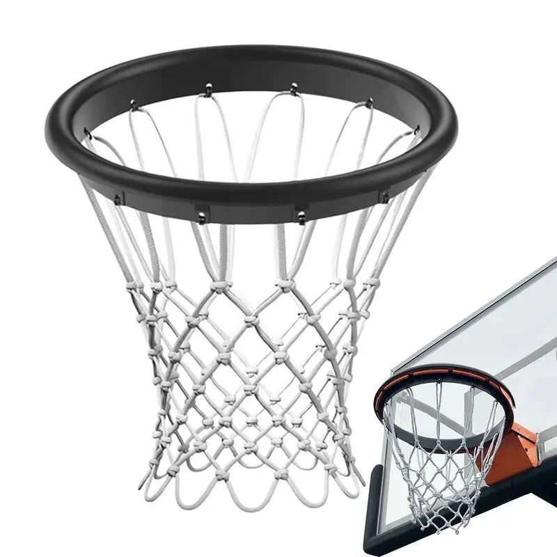 

Basketball Net Replacement Weatherproof Outdoor Basketball Hoop Net Universal Basketball Hoops Accessories For Parks Stadiums
