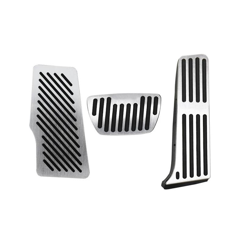 Aluminum Auto Car Pedals Cover Fuel Brake Footrest Pads Plate Cover Toyota Camry 70 V70 Accessories car pedals pedal cover