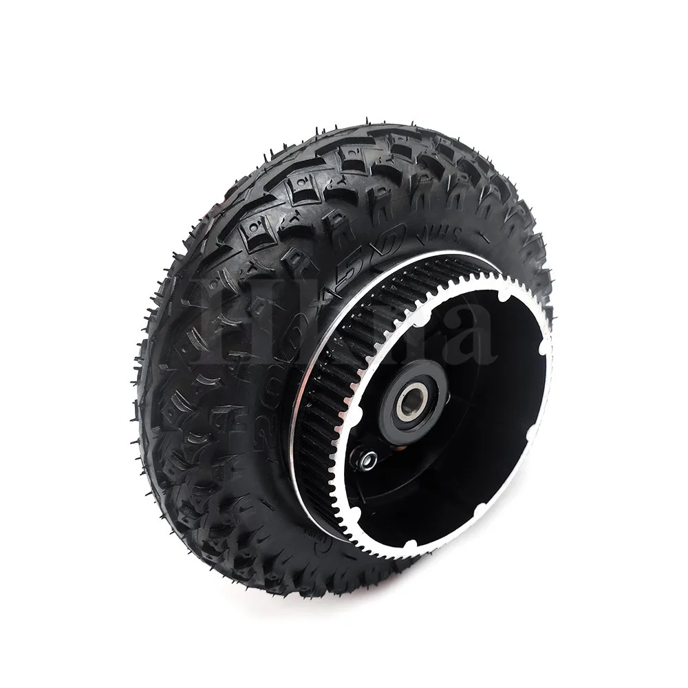 Electric Scooter Tire 200X50 Wheel With Drive Gear 8X2 inch Inner Tube For Wheel Chair Truck Trolley Cart