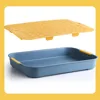 Rabbit Litter Box Small Pet Toilet Tray Bunnies Corner Toilet Box For Ferret Hamster Dragon Cat Guinea Pig Dutch Pig Supplies 5