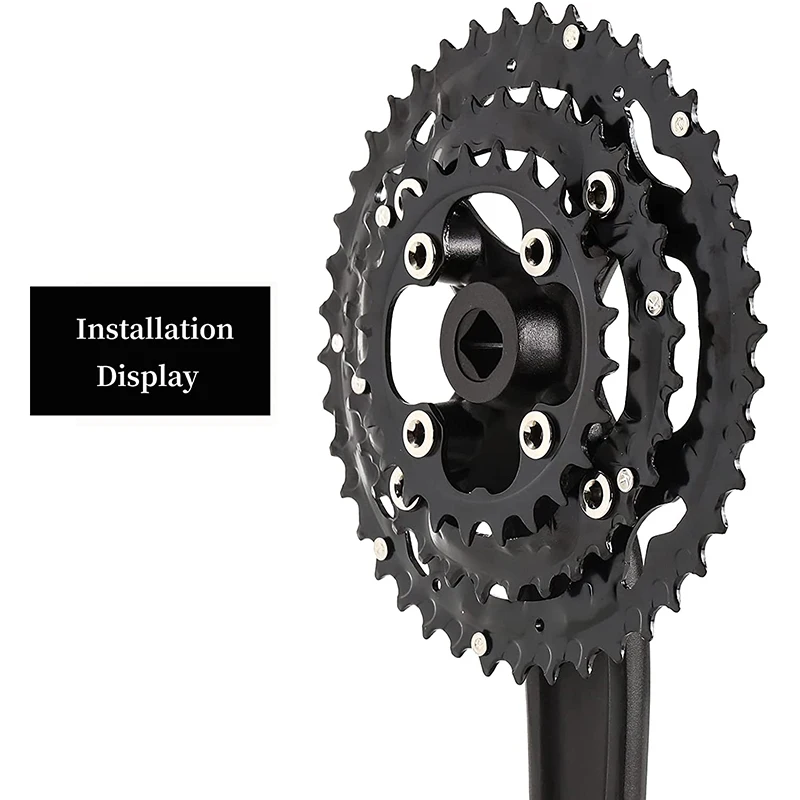 MTB Bicycle Chainring 24T/32T/42T 26T/38T 10S Bike Chainring 22T/32T/44T 9S 104B