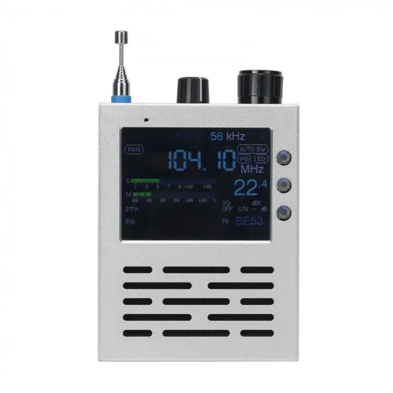 

TEF6686 полнодиапазонное радио, все диапазоны радио FM/MW/SW/HF/LW, радиоприемник с 3,2 дюймовым ЖК-дисплеем, металлическая магнитола