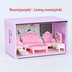 Miniature Dollhouse Furniture Set for Kitchen and Home Décor (P-Livingroom Home)