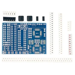 Advanced SMT Skills Training Kit: Full Patch Welding Practice Board with Electronic Components (C)