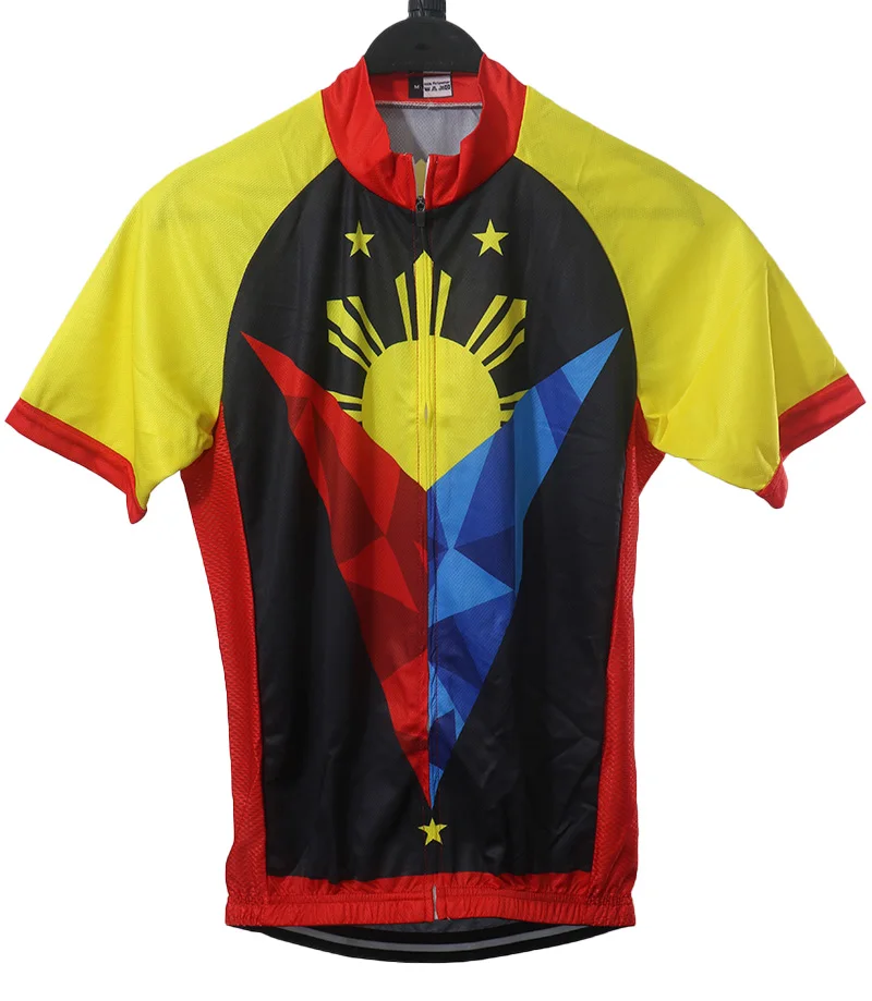 

Pro Bike Jersey Short Sleeve Top Road MTB Philippines Cycling Clothes Bicycle Quick Dry Shirt Wear Sports Breathable Filipino