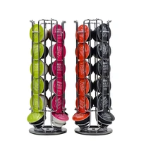 LMETJMA 360-degree Rotation 24 Dolce Gusto Coffee pod Holder Coffee Capsule Stand Coffee Capsule Storage Rack JT222 1