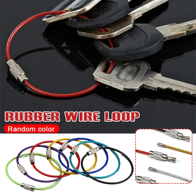 Colorful Flexible Spiral Coil Stretchable Spring Wristband Key Ring for ID  Badge Sports - China Wrist Coil and Keychain price | Made-in-China.com