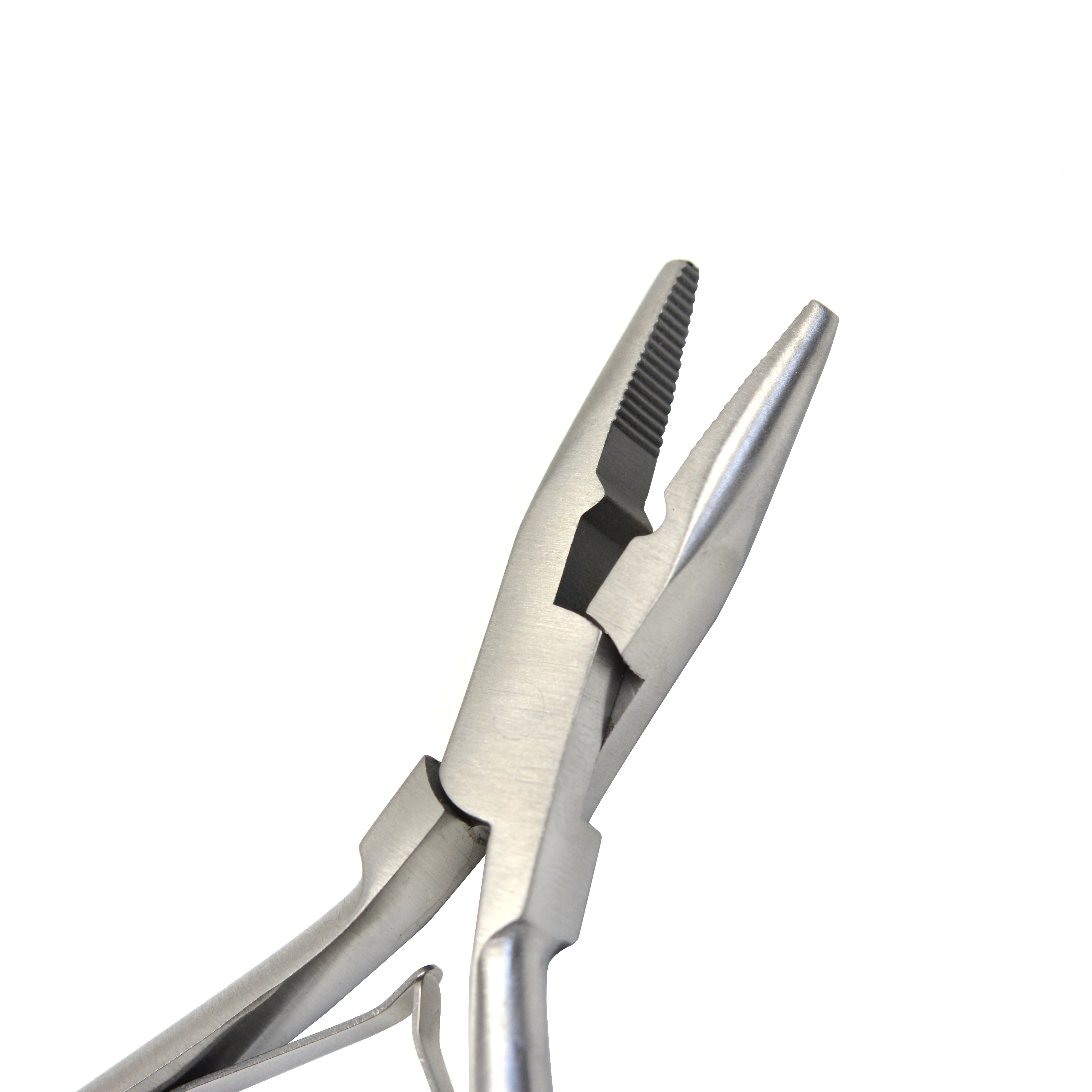 1 Piece Hair Extensions Pliers with Single Hole Hair Extensions Accessory Tool for Micro Ring Beads