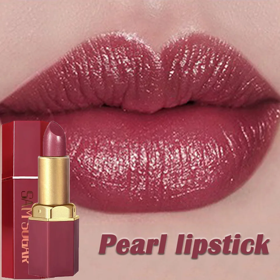 Long Lasting Metallic Lipstick Shiny Glitter Sparkling Lip Gloss_voghion.com