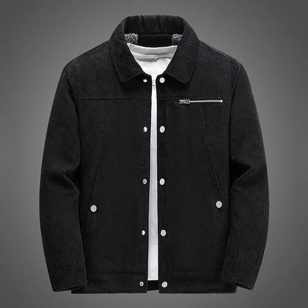 

Теплая флисовая куртка для мужчин, зимняя термальная одежда на молнии для гольфа, Мужская ветровка, толстая ветрозащитная плюшевая куртка большого размера, черная осенняя