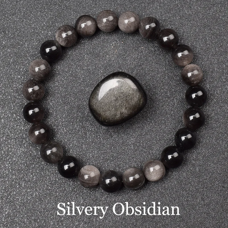 Silvery Obsidian