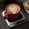 Cup Heater Mug Warmer 100°C Hot Tea Makers 5 Gear Warmer Coaster Portable Electric Hot Plate Mini Induction Cooker Heating Pad 5