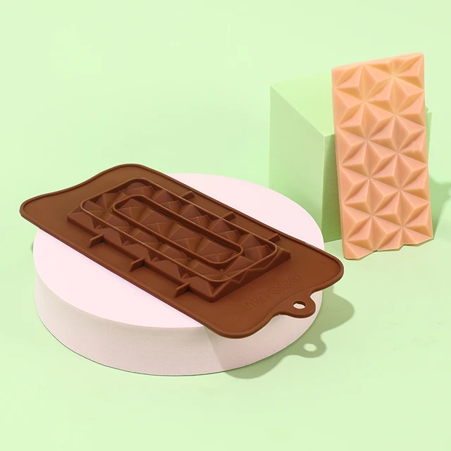 Nouveau moule à chocolat en Silicone, outils de cuisson carrés antiadhésifs,  moule à gâteau en Silicone 3D pour gelée de bonbons, DIY, accessoires de  cuisine - AliExpress