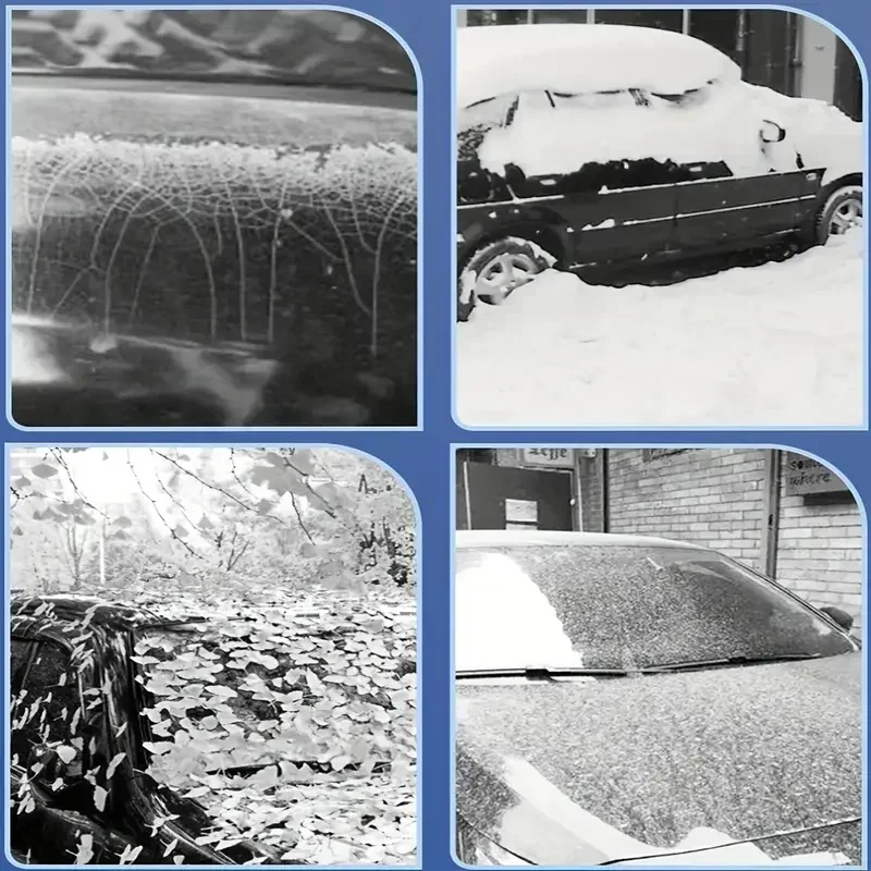 Transparent All-Weather Car Cover – Disposable, Water-Resistant, Dustproof, Universal Fit