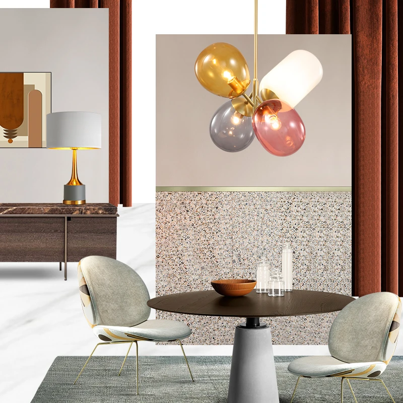 Nordic Creative Postmodern Designer Exhibition Hall Model Room Hotel Restaurant Homestay Living Room Children's Room