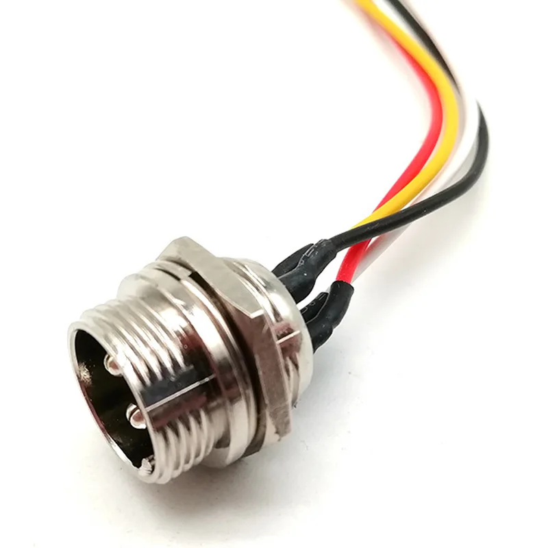 Description Picture 5 of item1pcs GX12 GX16 Butt Joint Waterproof Aviation Plug Socket 2P3P4P5P6P7P8P9P10 Pin Wiring Power Connector Air Plug With Cable