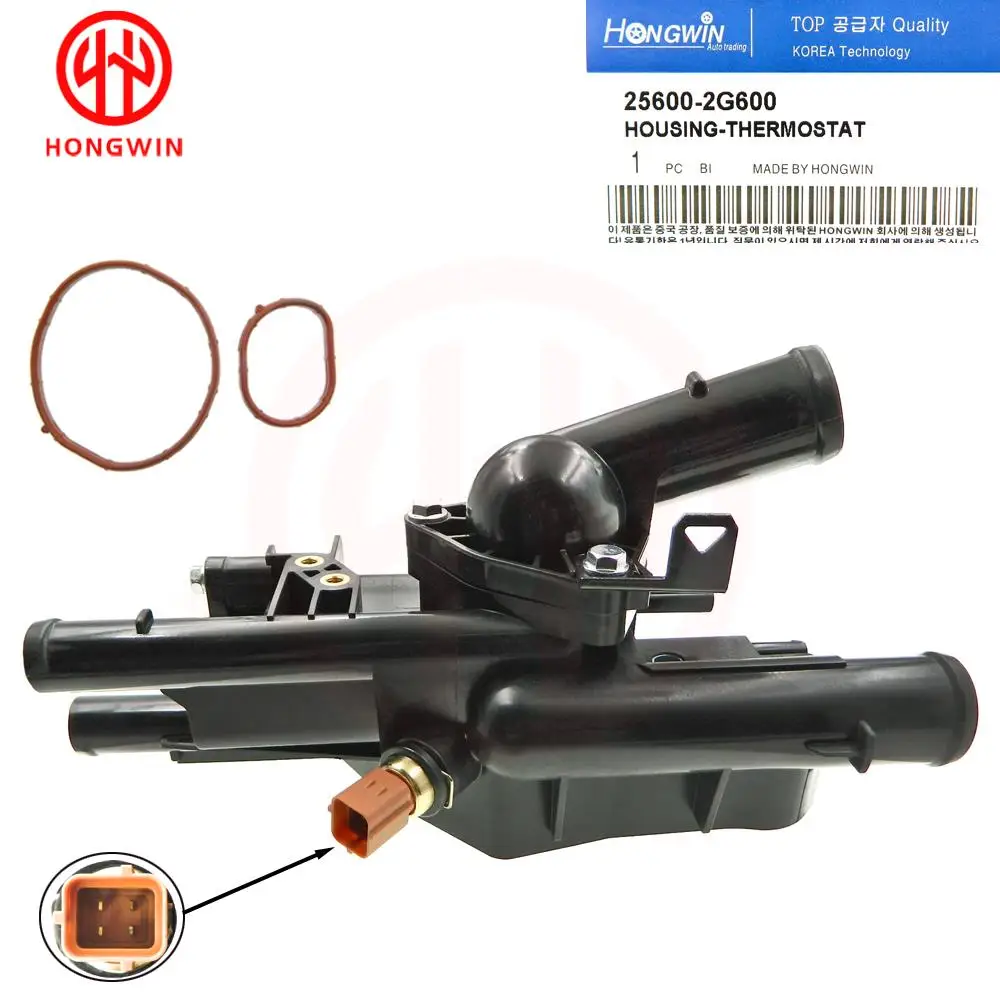 Engine Radiator Thermostat Housing 256002g600 For Hyundai Sonata Kia