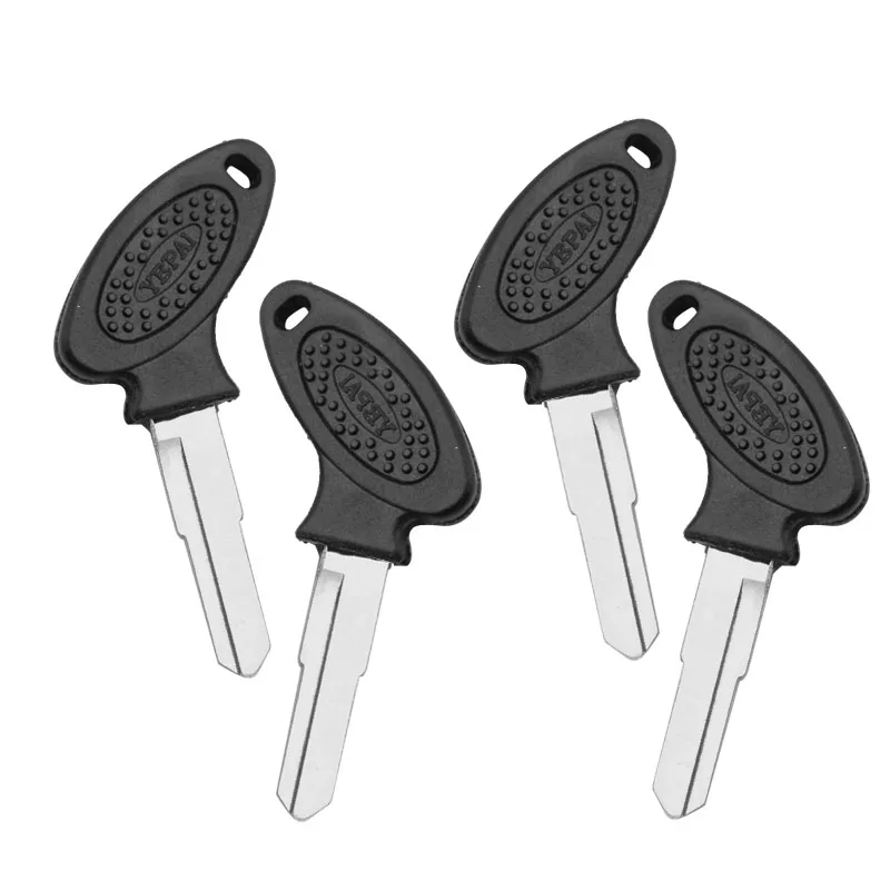 6/4/2pcs Key Blank motorcycle keys motorcycle key accessories Left Right Blade Keys for Motorcycle Scooter Moped ATV GY6 KYMCO