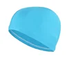 1PC High Elastic Single Thread Polyamide Swimming Cap Men And Women No Cut Breathable Swimming Cap Adult Cloth Cap Hot Spring 5