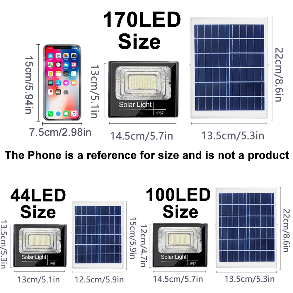 Solar LED Light Outdoor Solar Spotlights Garden led Reflector Waterproof Wall Flood Light Solar Lamp Powerful