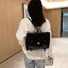Business Style Women Backpacks Handbags Female OL Metal Lock Shoulder Bags Mochila Feminia Escolar 6