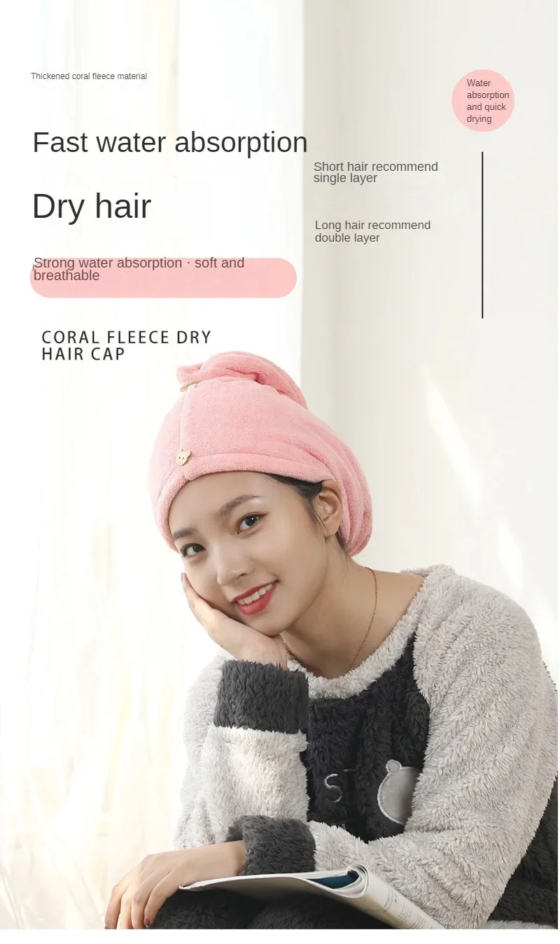 Quick Satin Hat for Sleeping Drying Sauna Towels Shower Cap Soft Bonnets Silk Bonnet Bathroom Supplies Women's Headscarf Bath