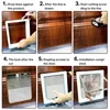 Pet free access door and cat hole for cats and small dogs to enter exit, installable on glass wooden iron doors and windows 2