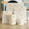 5PCS Cartoon Laundry Bag For Washing Machine Protecing Clothes Larger Cute Print Washing Bag Dirty Clothes Storage Bag 1