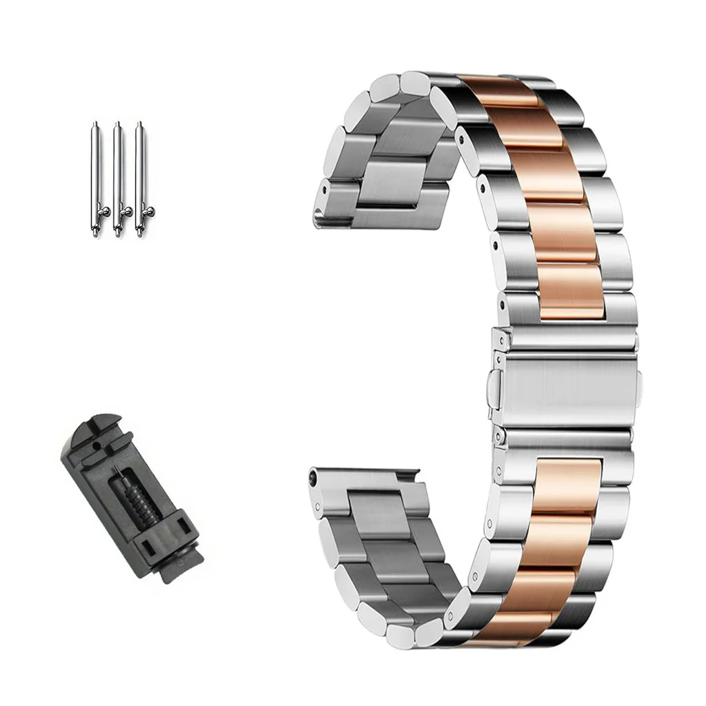 Versatile Metal Watchband Bracelet, Available in Multiple Sizes