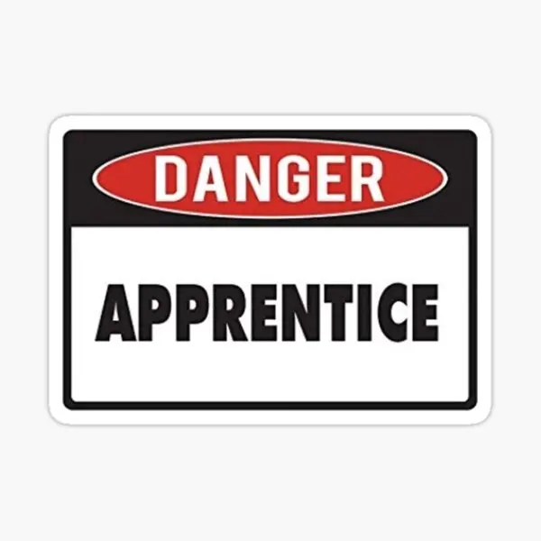 

Danger Apprentice 5PCS Stickers for Decor Art Anime Laptop Stickers Cute Cartoon Water Bottles Car Luggage Home Background