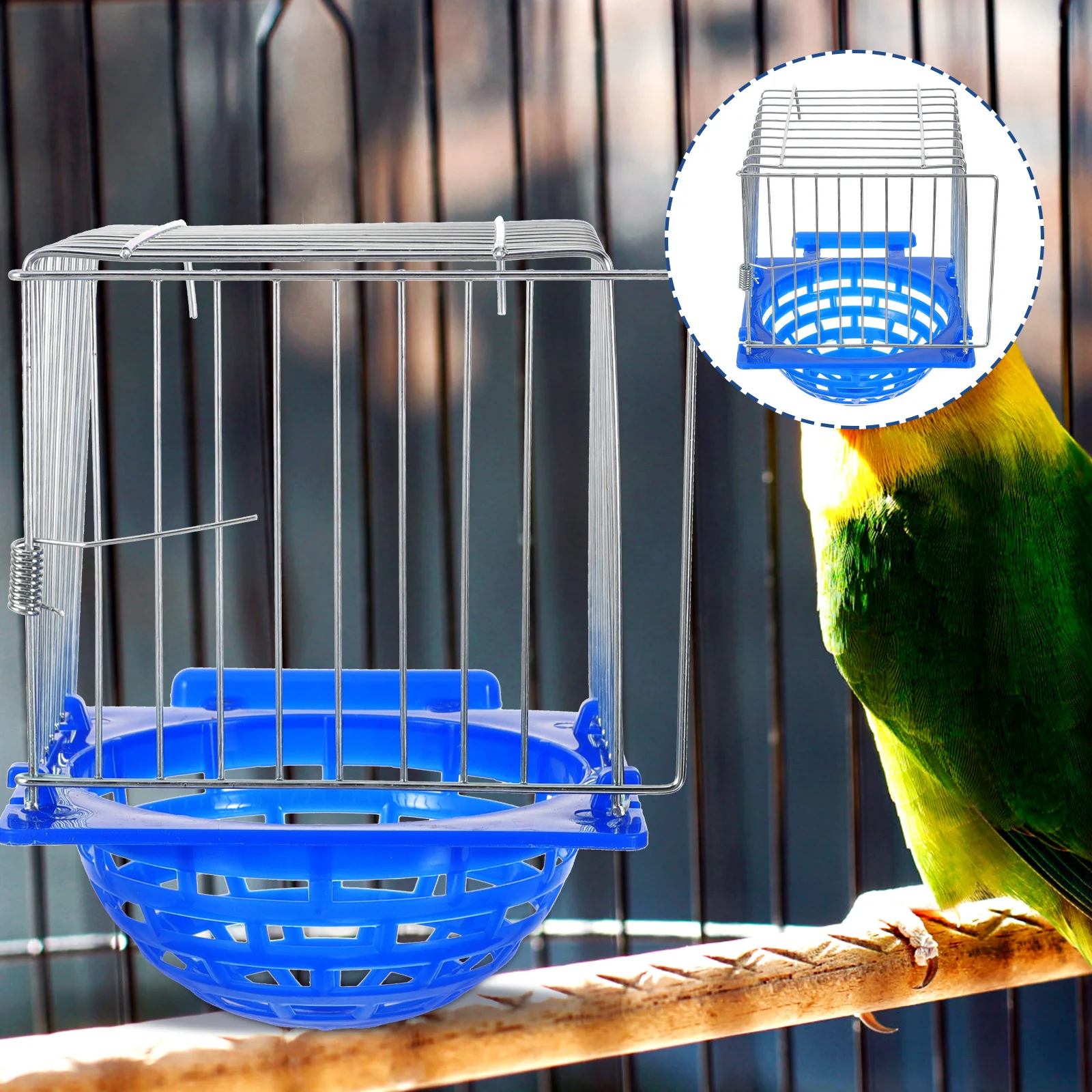 Hatching Nest Bird Bird's Nesting Bowl Parrot Basin Iron Wire Canary Pan Pigeon bird nest