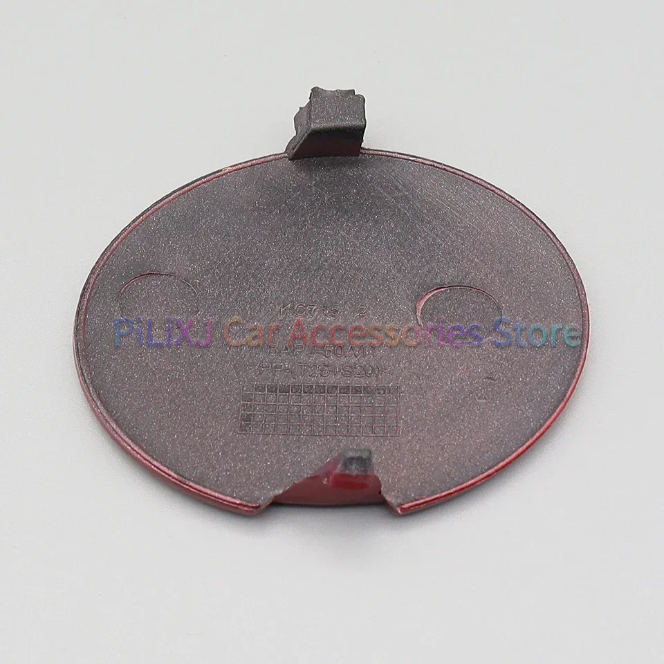 2Pcs Set For Mazda 3 2017-2018 Front Bumper Lower Grille Tow Eye Hook Cover Cap