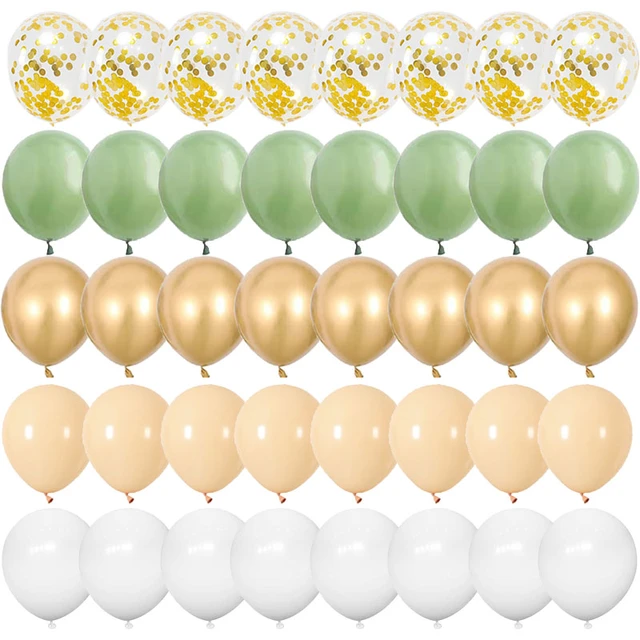 Ballons en latex de 12 pouces, 30/40/50 pièces, décorations pour  anniversaire, fête préChristophe, cadeau de mariage - AliExpress