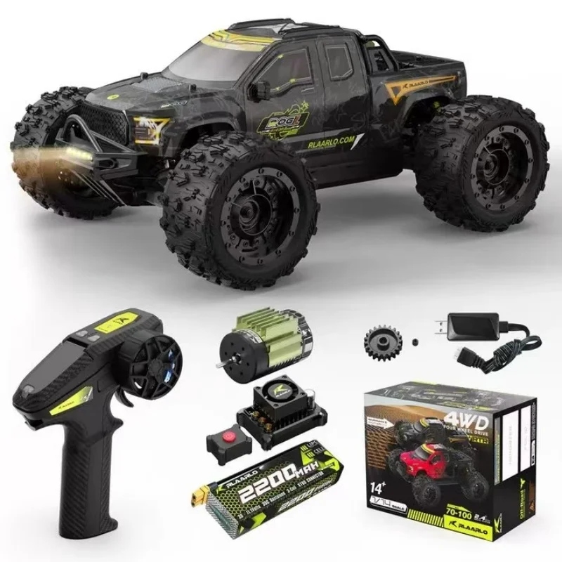 Gladiator 1/14 Bigfoot RC Remote Control Car Professional Grade Electric High Speed 4WD Off road ROG14 2