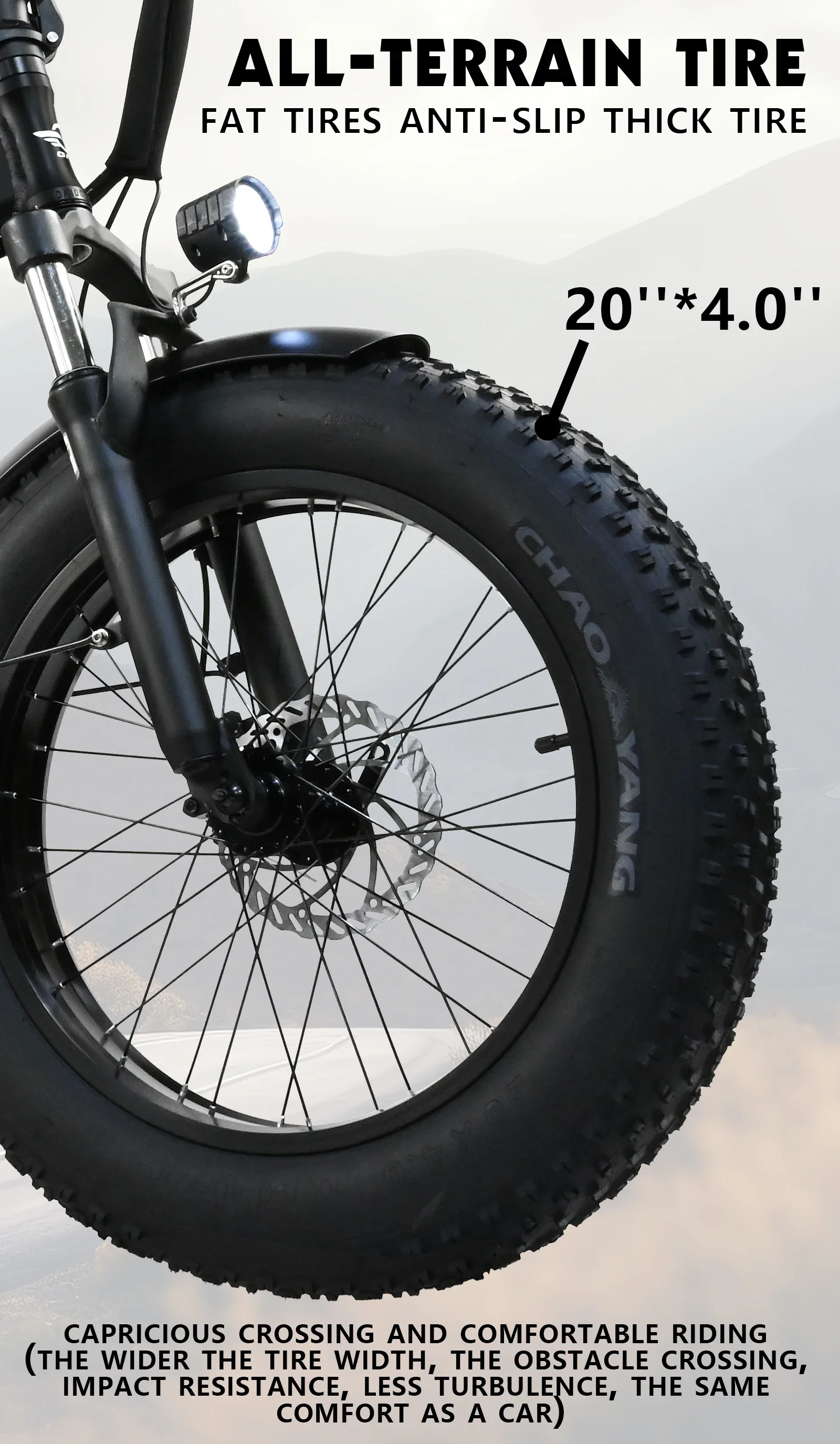 baolujie DZ2002 electric folding bicycle mountain bike 20 inches 48V 14AH outdoor electric bicycle S43167293234943ac82549fe38f0f7b3cw