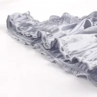 Culotte Sexy Super extensible pour femmes, Lingerie féminine, slip en Satin taille basse, sous-vêtements respirants et confortables 5